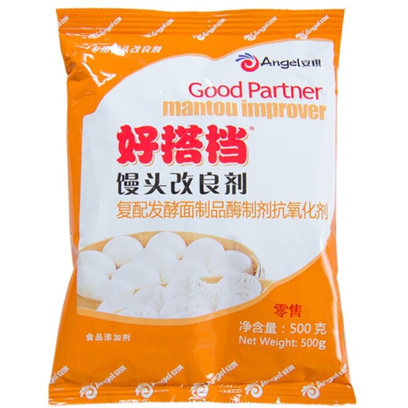安琪好搭档馒头改良剂酵母伴侣包子馒头增白抗氧化发酵面食500g
