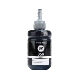 适用爱普生EPSON 859 BK原装墨水M105 M205打印机黑墨水M101 M201墨盒M100 M200墨仓颜料墨水EPSONM200黑墨