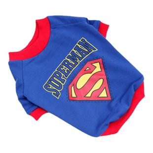 小体泰迪衣服春超人狗狗秋贵宾犬比熊宠物用品鹿犬运动田园犬灰色