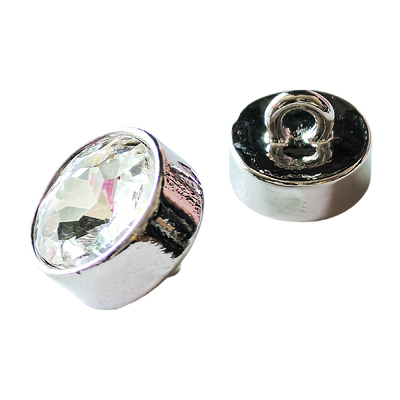 玻璃水晶彩钻扣衬衣针织裙小扣子