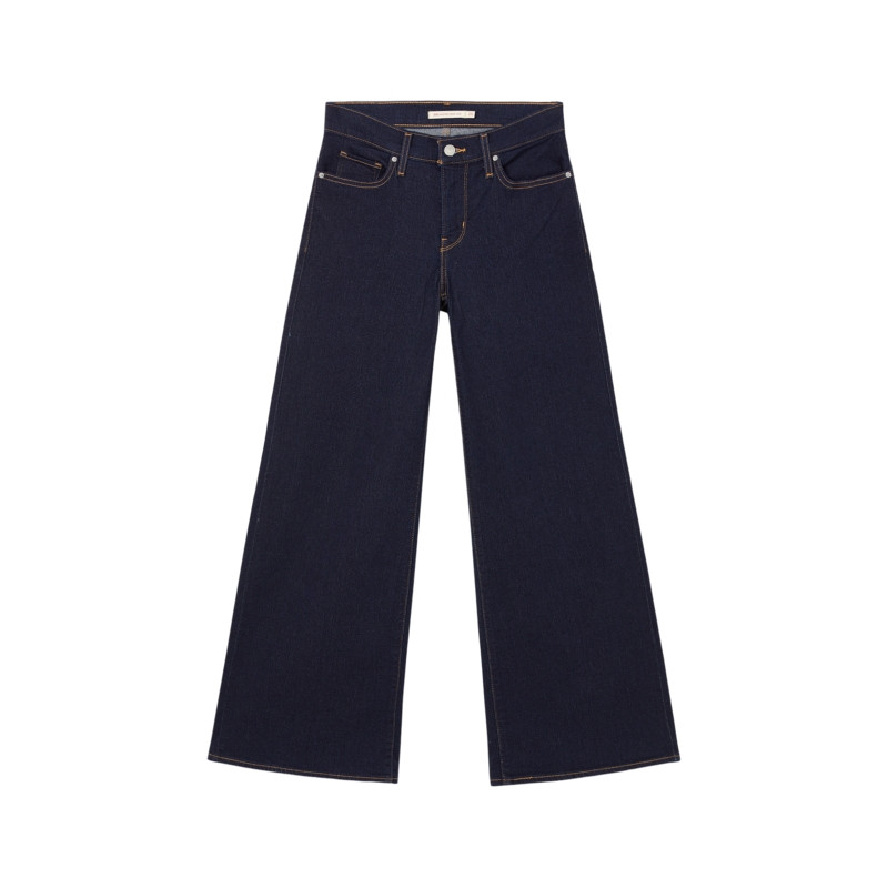 Levi's李维斯女士美式宽松百搭休闲318宽松塑形阔腿牛仔裤