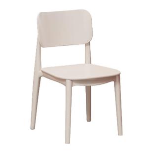 等位椅餐饮商用可叠放备用排队椅塑料凳加厚餐厅饭店桌椅子靠背椅