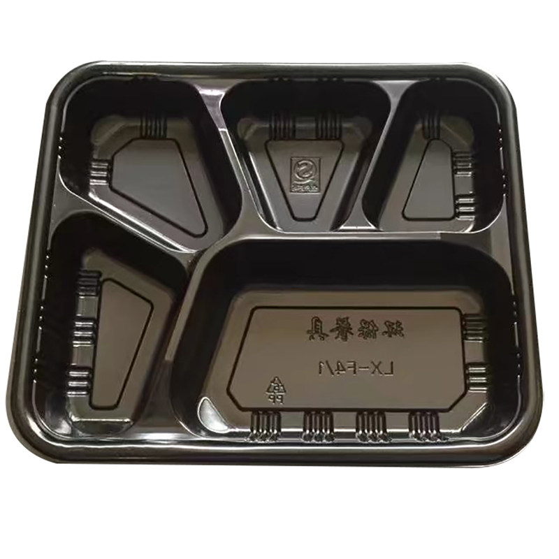 一次性带盖快餐饭盒长方形外卖