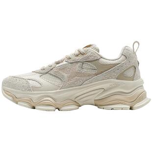 特步山海休闲鞋2025复古女鞋百搭时尚厚底增高老爹鞋轻便运动鞋男