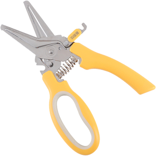 新厨仕磁吸鸡骨剪厨房专用剪鸡鸭鹅骨头高硬度家用多功能强力剪刀