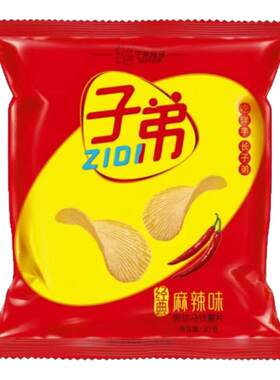 云南子弟原切土豆片麻辣薯片30克