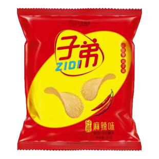 云南特产子弟薯片原切土豆片麻辣海苔烤肉纯香原味混合装30克零食