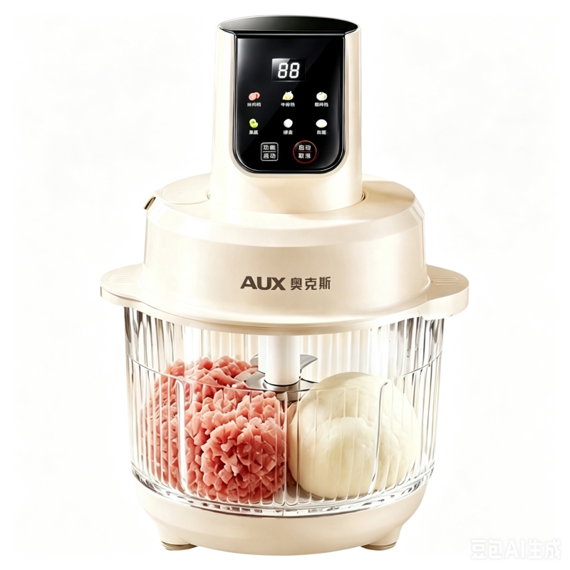 奥克斯和面绞肉机家用智能免看管