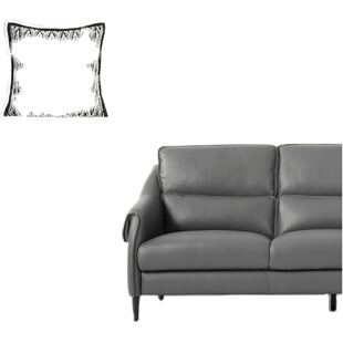 【深灰/黑色沙发抱枕搭配推荐】深色沙发抱枕搭配方案靠垫靠枕