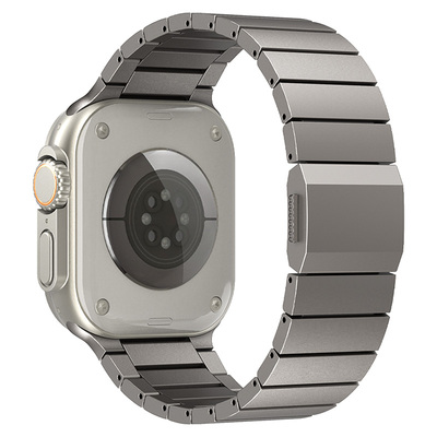 纯钛金属链式表带升级磁吸扣