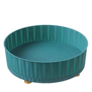 厨房可旋转调料盒旋转式多功能360调味品收纳酱油醋架子轻奢果盘