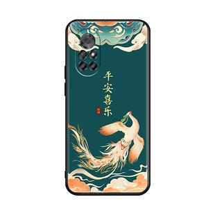 皑晨适用于华为nova8手机壳ang-an00保护套ala-an70网红nove8手机膜。荣耀v40轻奢版huawei国风n0va8防摔novo