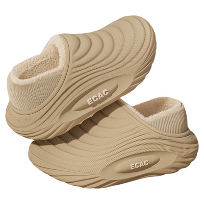 防水男士棉拖鞋包跟冬季外穿棉鞋