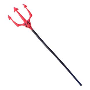 万圣节恶魔兵器装备道具妖怪兵器三叉戟斧头镰刀玩具cos漫展道具