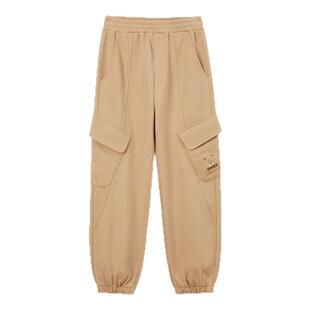 PawinPaw卡通小熊童装秋冬男童舒适运动百搭针织裤子