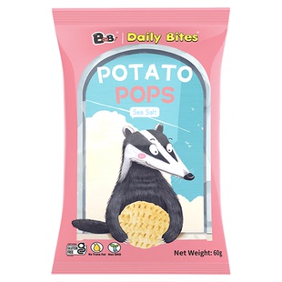 BeBi美国进口果蔬脆空心薯球儿童休闲食品健康宝宝零食