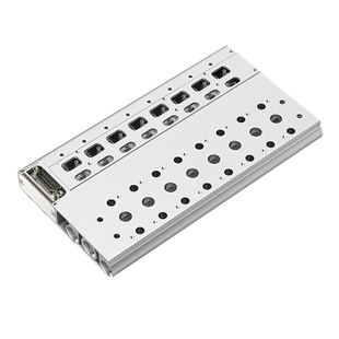 TWSNS台匠山耐斯电磁阀汇流排下插式阀岛阀板汇流板集线式4V210-0