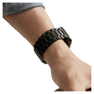 适用iwatch apple watch s11 10 8 9代苹果手表带不锈钢42mm 46