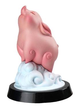 创意风口小猪办公室装饰品礼品