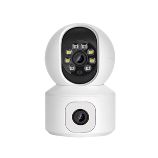 无线WIFI摄像头可连手机远程双镜摄影头家用监控器超级看看ICSee