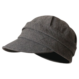 日系山本风纯色马术帽气质高级感灰色鸭舌帽春夏季薄款文艺报童帽