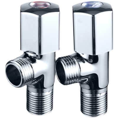 九牧全铜加厚三角阀冷热水家用