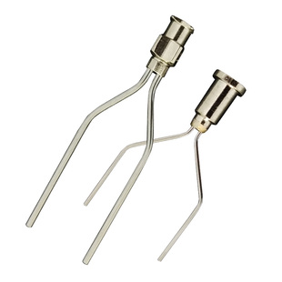 精密点胶针头 双管点胶机针头 八字型不锈钢针头可定做3管4管多管