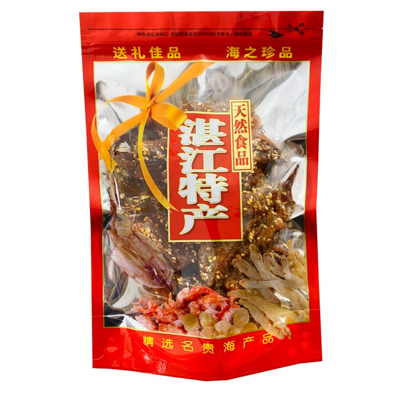 湛江香辣鳗鱼块即食海味零食