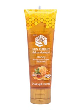 Sun Forest 3件泰国100%纯天然蜂蜜随手瓶130g食用农产品香港进口