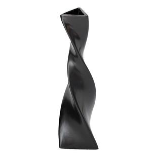 异形陶瓷三角花瓶插花水培干花客厅家居装饰品ins艺术风轻奢现代