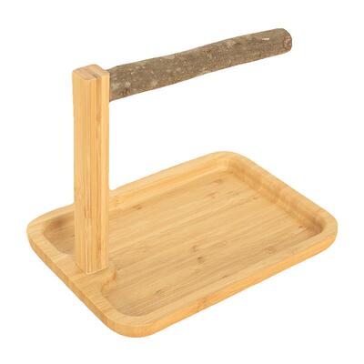 birdstory站架磨爪磨喙训练陪伴