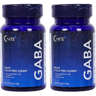 美国GNITE睡眠糖100g×2瓶×1组