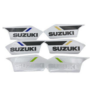 适用轻骑铃木新款UY125T-A前围贴花面板拉花左右挡风贴纸护板贴花