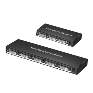 高清DVI分配器一分二一进二出1进2出1分2视频分屏转换器
