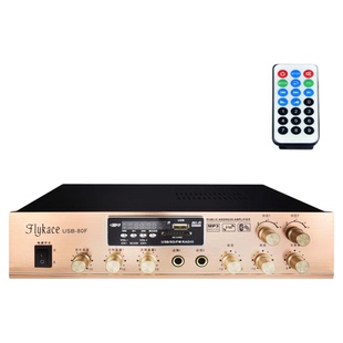 50W家用定阻定压功放机MP3店铺背景音乐功放吸顶音响喇叭功放 USB