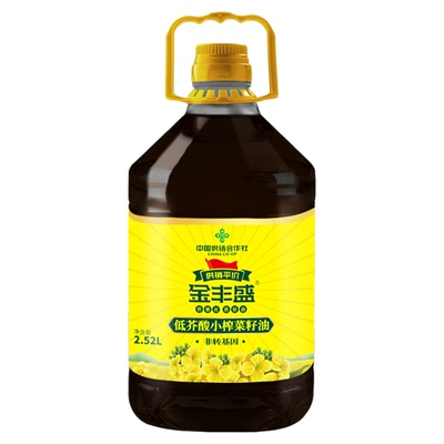 低芥酸物理压榨小榨菜籽油