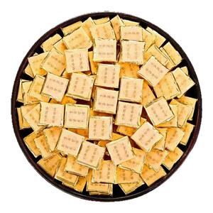 小金砖普洱茶小方块熟茶十年陈年小饼茶云南迷你小沱茶正品茶叶