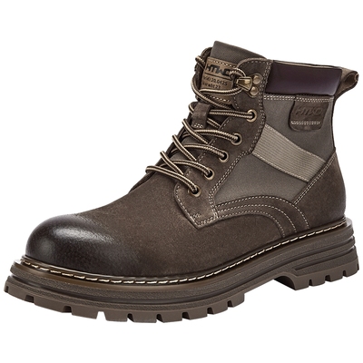 热风2025年冬季男士时尚休闲靴