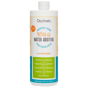 下拉领淘金币Oxyfresh奥可亲洁齿水狗狗猫咪除口臭可饮用宠物清洁