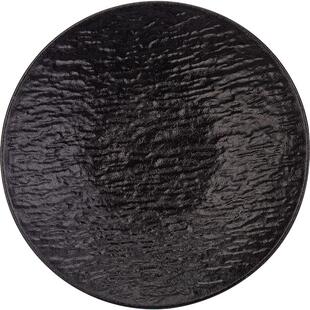 摩登主妇黑色西餐盘高级感盘子石纹陶瓷餐具意面盘牛排餐盘早餐盘