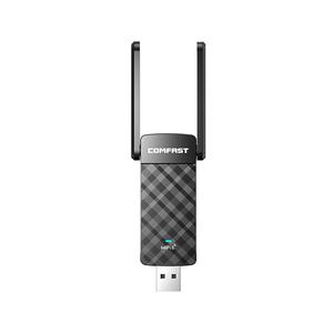 COMFAST CF-952AX WiFi6电竞无线网卡台式机千兆5G双频1800M信号穿墙外置USB3.0笔记本电脑wifi6接收器