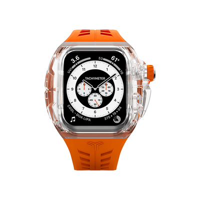 半透明改装表壳iwatchS9新款硅胶