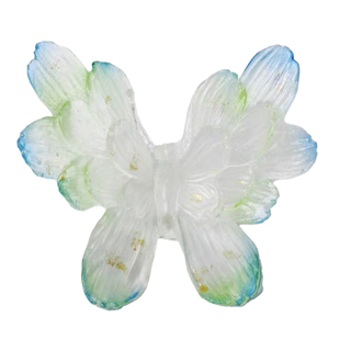 心缘甄琉璃蝴蝶香插香薰炉线香插香器家用佛具香座台笔搁茶搁摆件