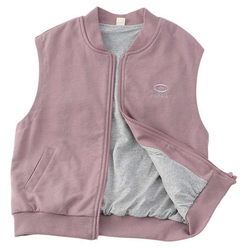 儿童双层马甲秋冬棉内衬校服神器
