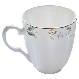汇格骨瓷杯子水杯马克杯茶杯奶杯大号陶瓷家用瓷杯子带把香榭丽舍