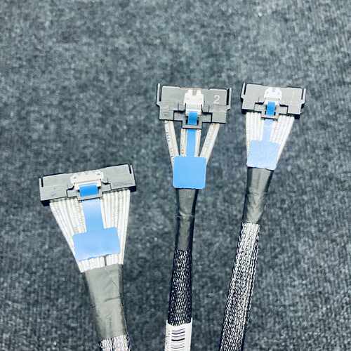 安费诺AMPHENOL MCIO 16X转2*MCIO 8X 5.0转接线