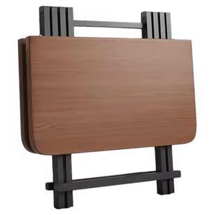 三梦家用折叠餐桌小户型吃饭桌子新款户外折叠桌摆摊折叠桌小方桌