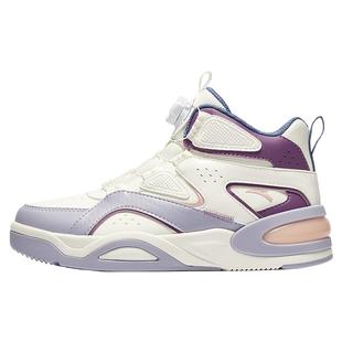 弧光板鞋丨安踏儿童运动鞋女童鞋2025秋冬户外防风高帮板鞋小白鞋