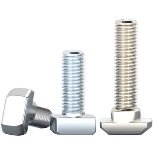 欧标铝型材配件T型螺丝国标船t形锤头螺栓20/30/40/45型M5M6M8*20