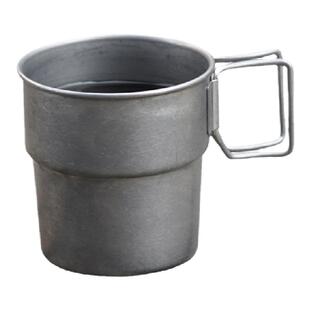 迦乐日本进口AOYOSHI青芳制作所复古磨砂银不锈钢咖啡杯露营水杯